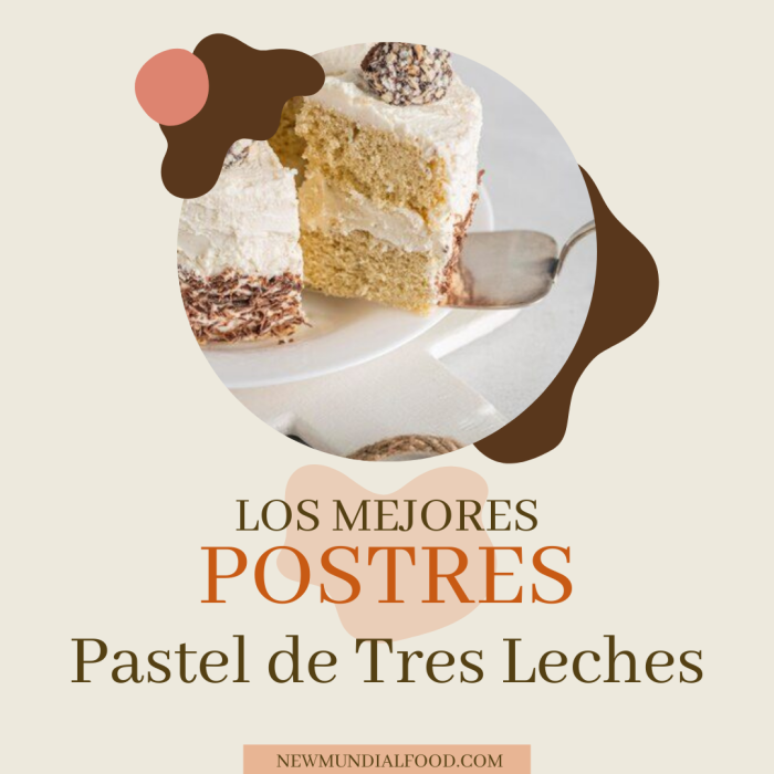 Receta Pastel de Tres Leches