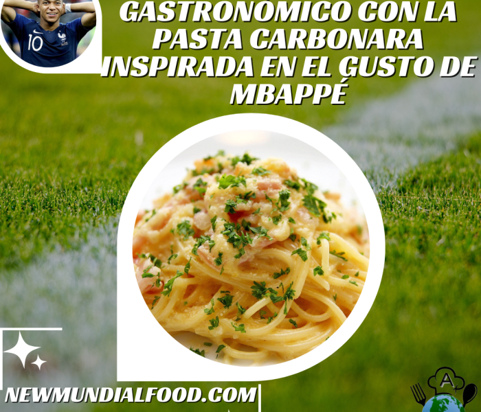 la Pasta Carbonara Inspirada en el Gusto de Mbappé