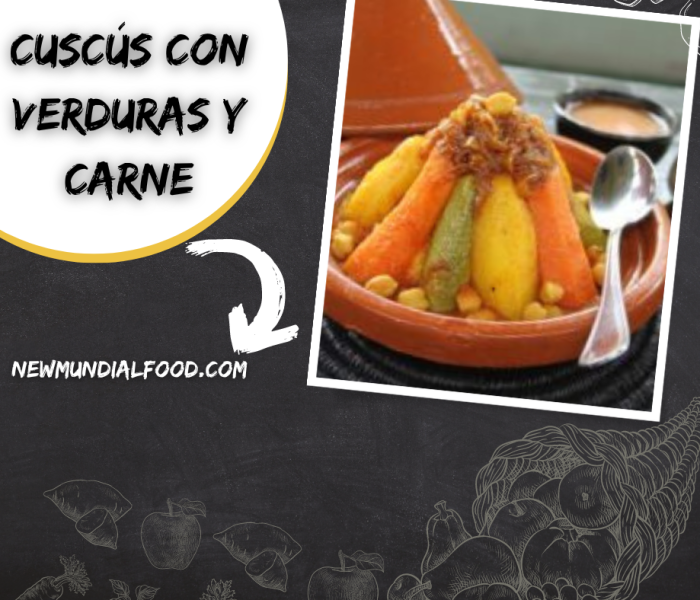 Cuscús con verduras y Carne