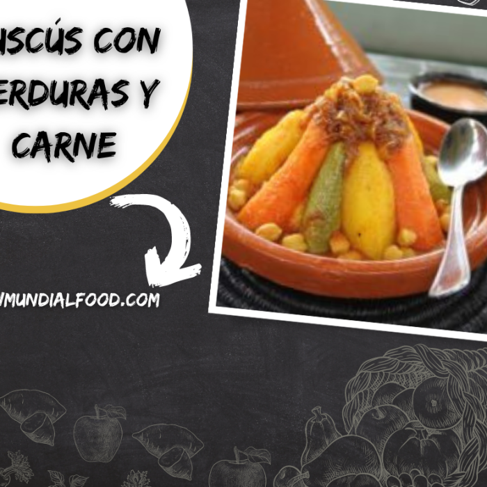 Cuscús con verduras y Carne