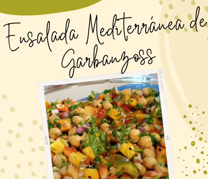 Ensalada Mediterránea de Garbanzos