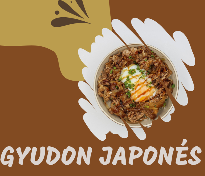 Gyudon Japonés