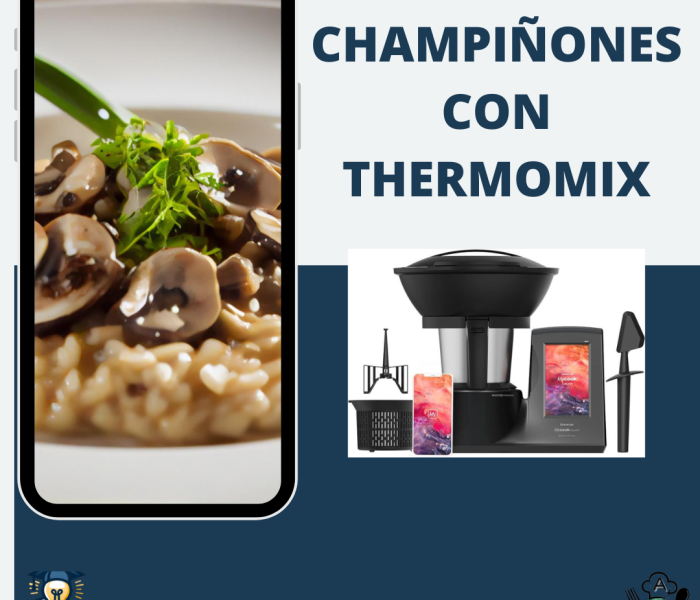 Risotto de Champiñones con Thermomix