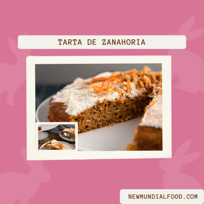 Pastel de Zanahoria con Glaseado de Queso Crema