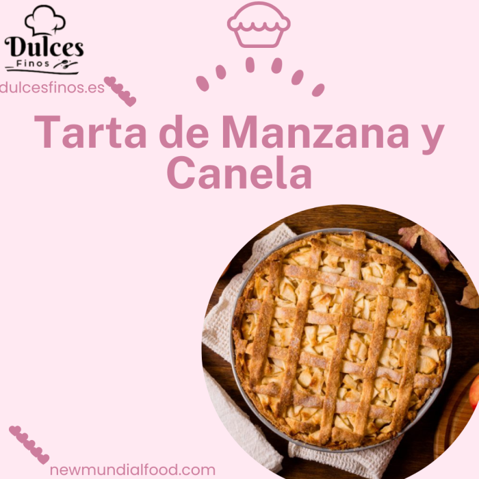 Tarta de Manzana y Canela