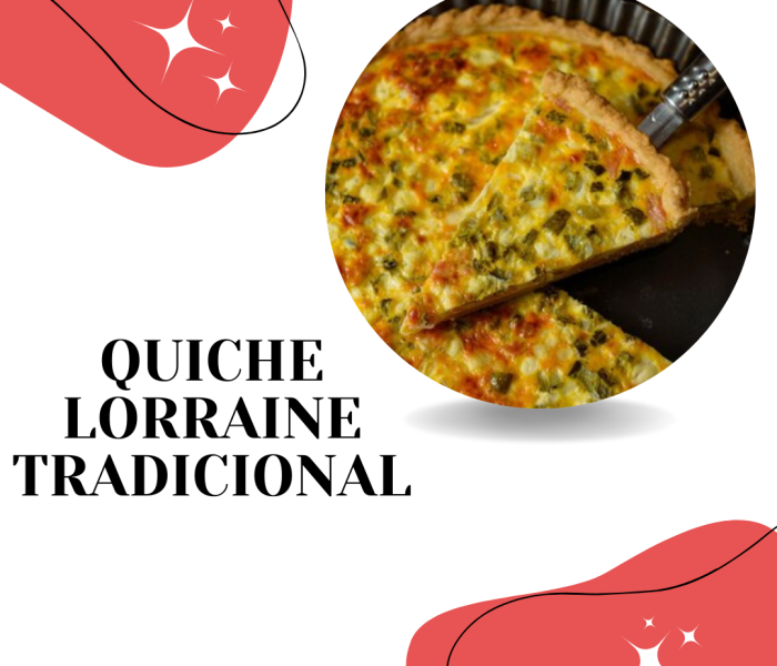 Quiche Lorraine tradicional