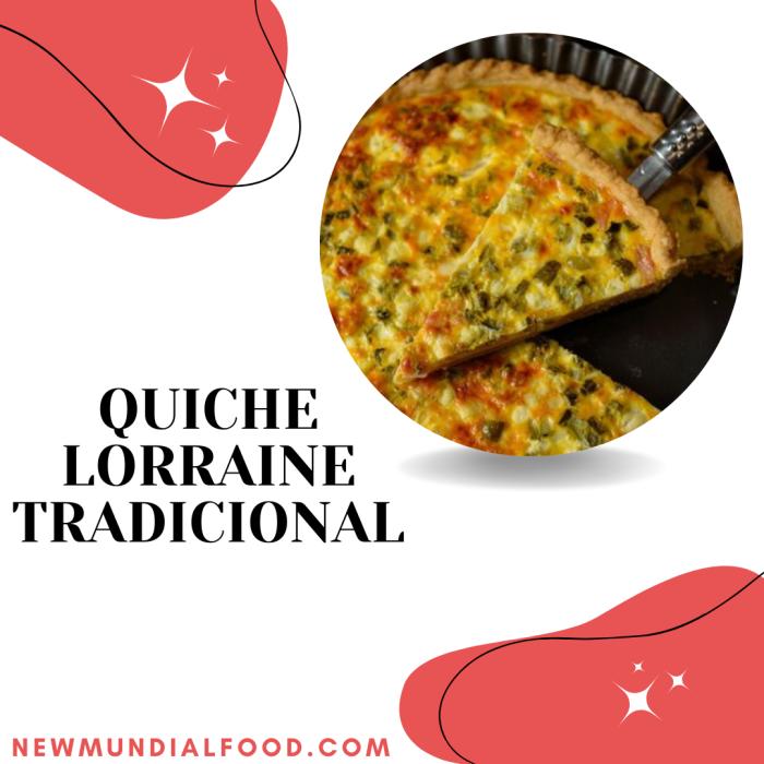 Quiche Lorraine tradicional