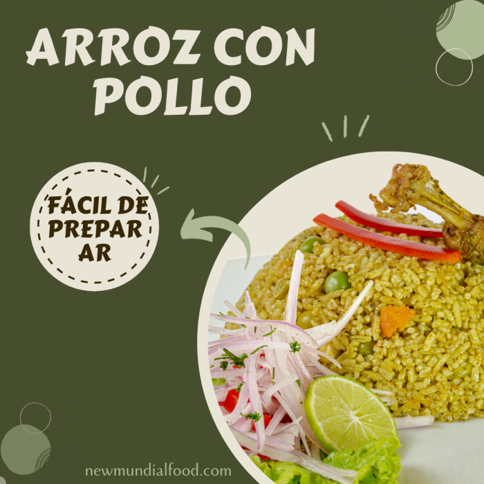 Arroz con Pollo, Fácil de preparar